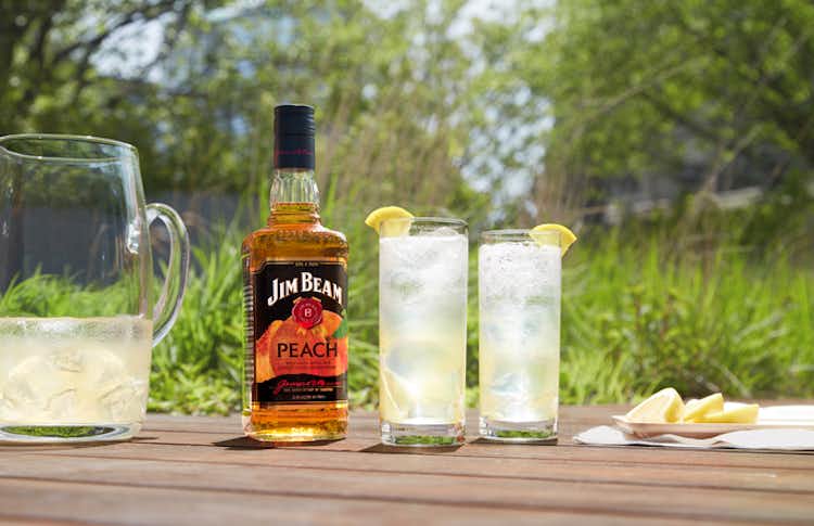 Jim Beam Peach Sparkling Lemonade