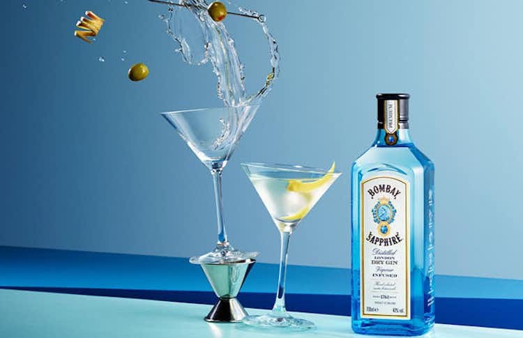 Bombay Sapphire Martini Cocktail 